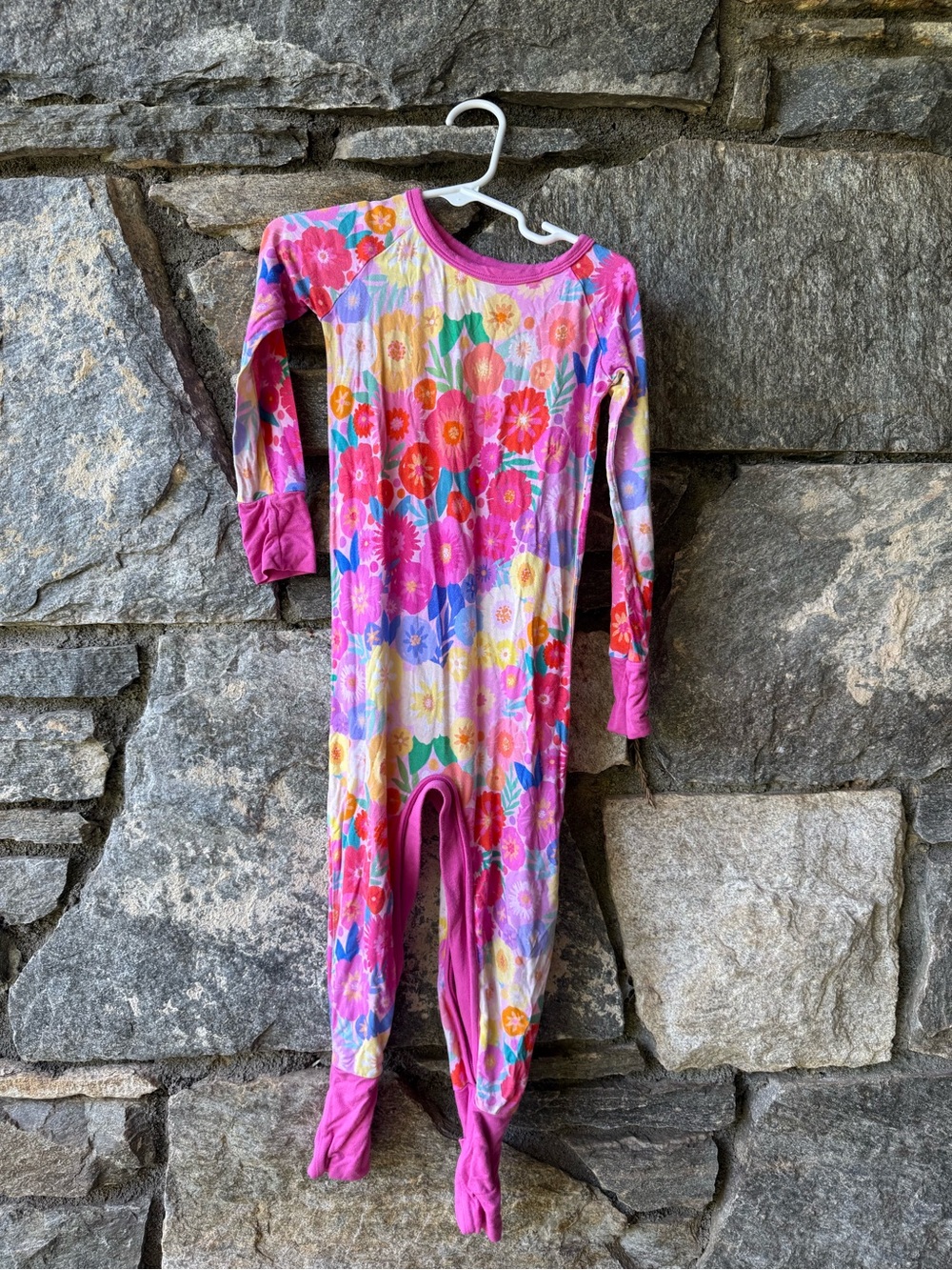 Little sleepies inseam zipper footie